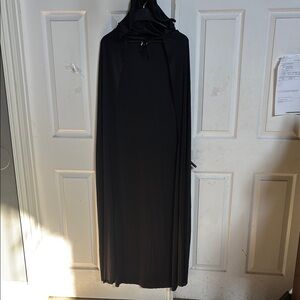 Black Hooded Cape.